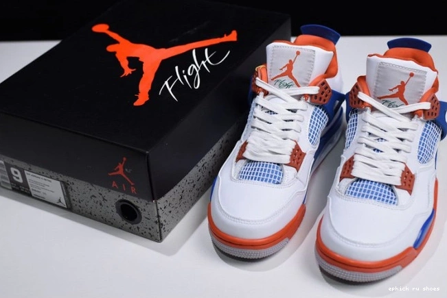 Rep White Blue Jordan Bright Crimson-Royal Air 4 308497-171 0719